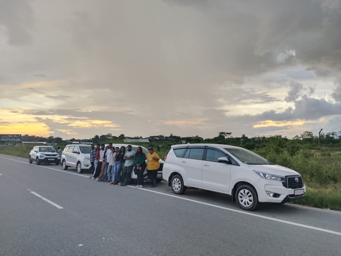 Innova Crysta rental for Meghalaya tour